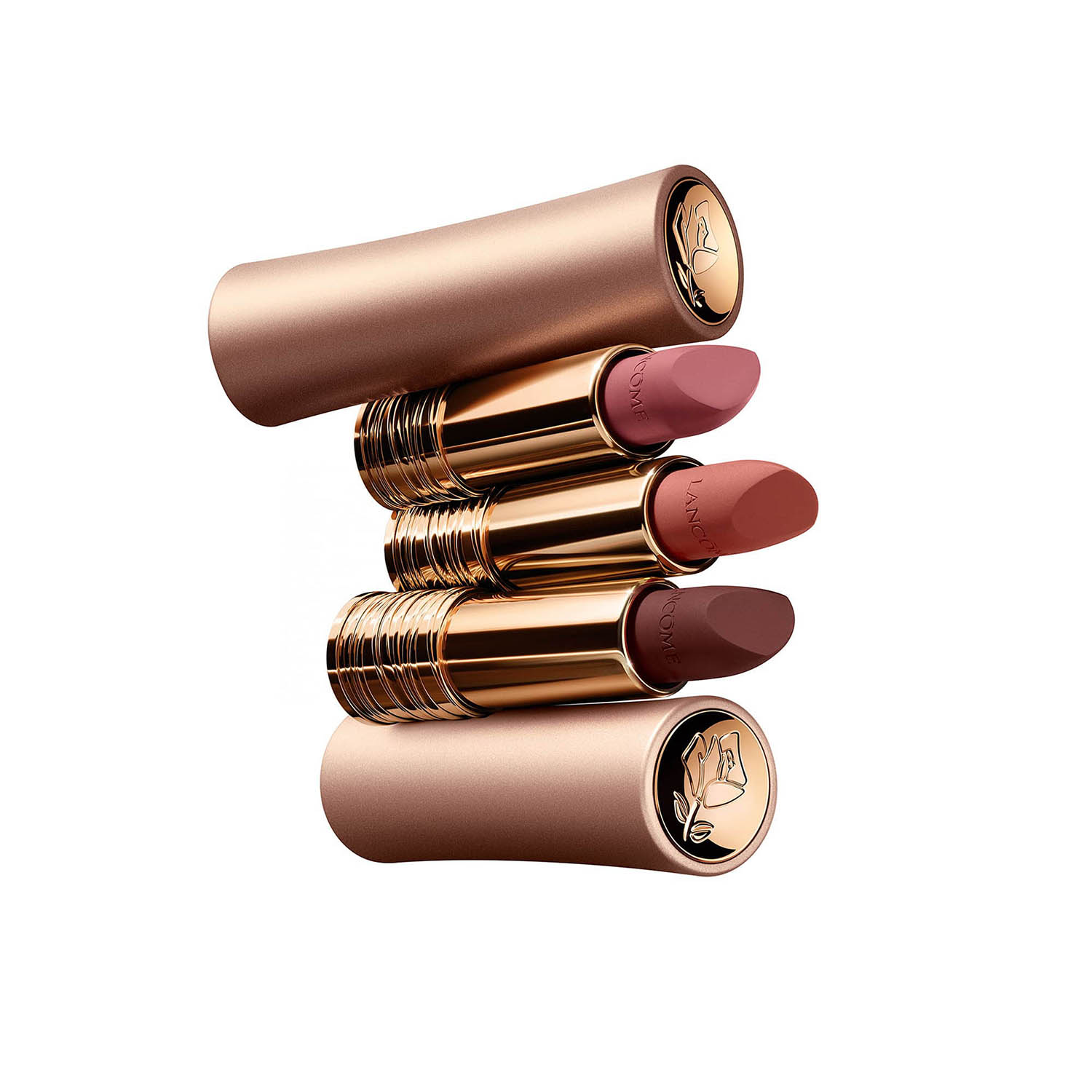 L'ABSOLU ROUGE INTIMATTE (LABIAL EN BARRA CON ACABADO MATE)